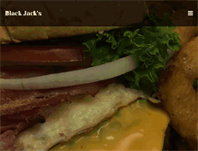 Tablet Screenshot of blackjackspubandgrill.com